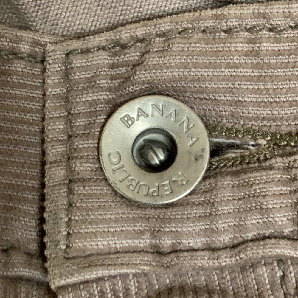 Banana Republic Boot Cut Corduroy Men Pants Size 35x30. Used Good Condition. - Picture 4 of 7